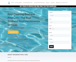 Pool Cleaning Brisbane