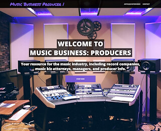 Music Producer Manager