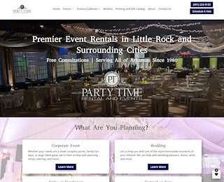 partytimerentalandevents.com