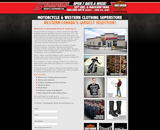 Stampede boot & biker clearance shop