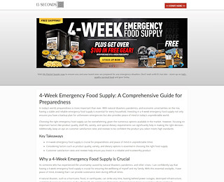 25 Year Emergency Food Supply