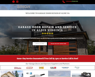 aldie.singhgaragedoorsofashburn.com