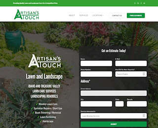 artisanstouchlawncare.com