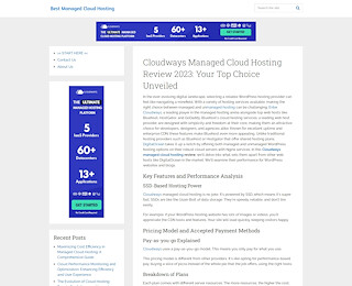Managed Cloud Hosting Benefits