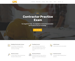 contractorpracticeexam.com