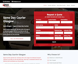 couriers in Glasgow