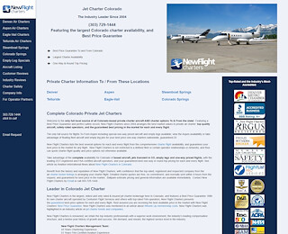 Colorado Jet Charter Broker