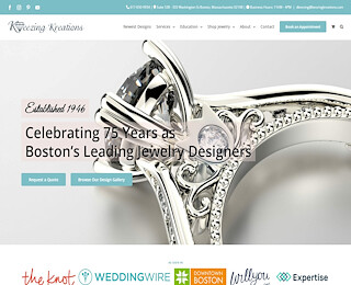 custom ring designers Boston