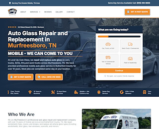 levelupautoglass.com