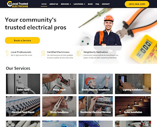 localtrustedelectricians.com