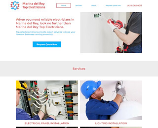 marinadelreytopelectricians.com