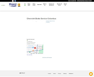 Chevrolet Brake Service Columbus