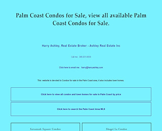 Palm Coast Real Estate