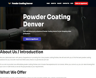 Powder Coating In Denver Co