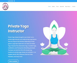 private yoga classes San Fernando Valley CA
