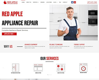 redappleappliancerepair.com