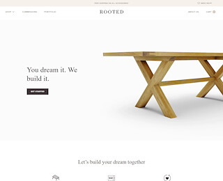 rootedfurniture.com