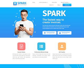 sparkinvoicemaker.com