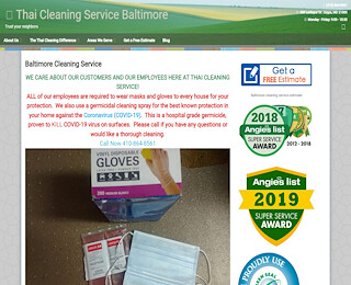 Baltimore cleaning services