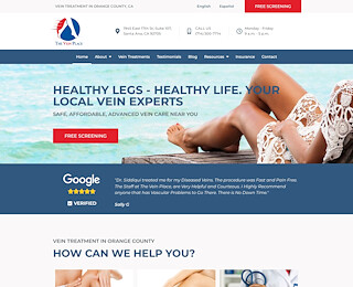 Varicose Veins treatment santa ana - The Vein Place - Vein Treatments