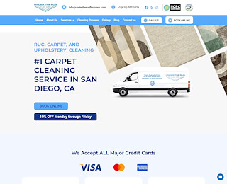undertherugfloorcare.com