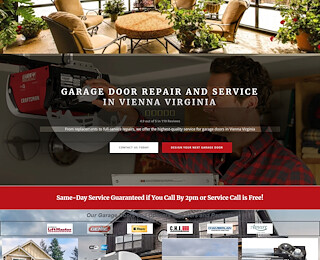 Garage Door Replacement in Vienna VA