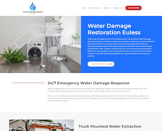 waterdamagerestorationeuless.net