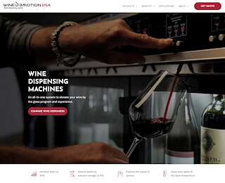 Wine Bar Pour Automation