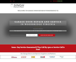 Garage Door Spring Repair Near Me in Woodbridge VA